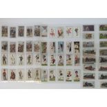 An album containing a large collection of mainly Wills cigarette cards,