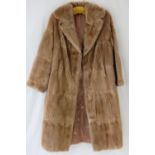 A vintage “Raimond Furs”, 3/4 length coat fur coat.