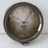 An early 20thC Dashboard Clock by Smiths type H-25861 c1920s; bezel-wind & adjust,