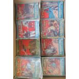 Approx seventy-seven vintage 'School Boys Own Library' books, mostly original covers,