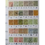 Stamps; World in exercise book, Cat £1,900+, several better seen.