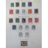 Stamps; Canada, on printed pages in binder, Cat £770+.