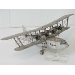 Imperial Airways "Scylla" G-ACJJ - A fine scale-model of the four-engined passenger biplane