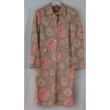 Boden; a full length jacket, 55% linen and 45% cotton, size 10 (approx sizes; waist 82cm,