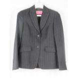 Charles Tyrwhitt Woman; a ladies 95% wool two piece suit comprising jacket and skirt,