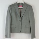 Charles Tyrwhitt Woman; a ladies 44% wool two piece suit comprising jacket and skirt,