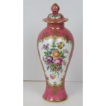 A Staffordshire Painter & Mason pink gro