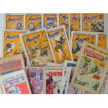Fourty-three vintage comics including; '