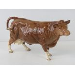 A Beswick Limousin Cow model 2075B made exclusively for the Beswick Collectors Club 1998,