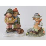 Two Goebel Hummel child figurines, 12cm