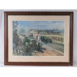 Print; Bentley at Le Mans 1929 by Terenc
