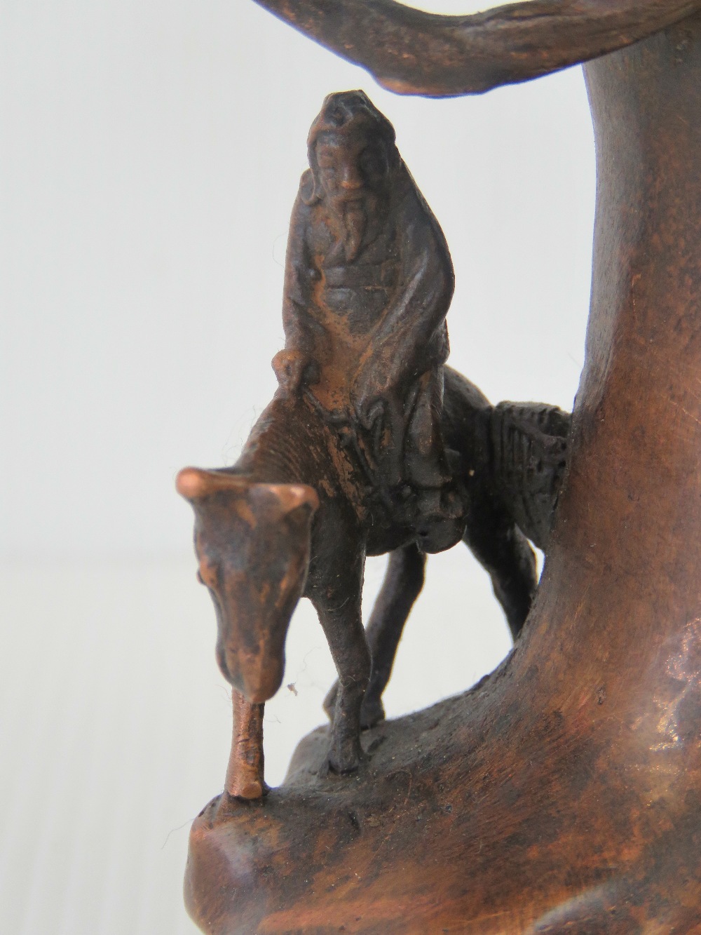 An unusual 20th century Chinese bronze b - Image 2 of 4