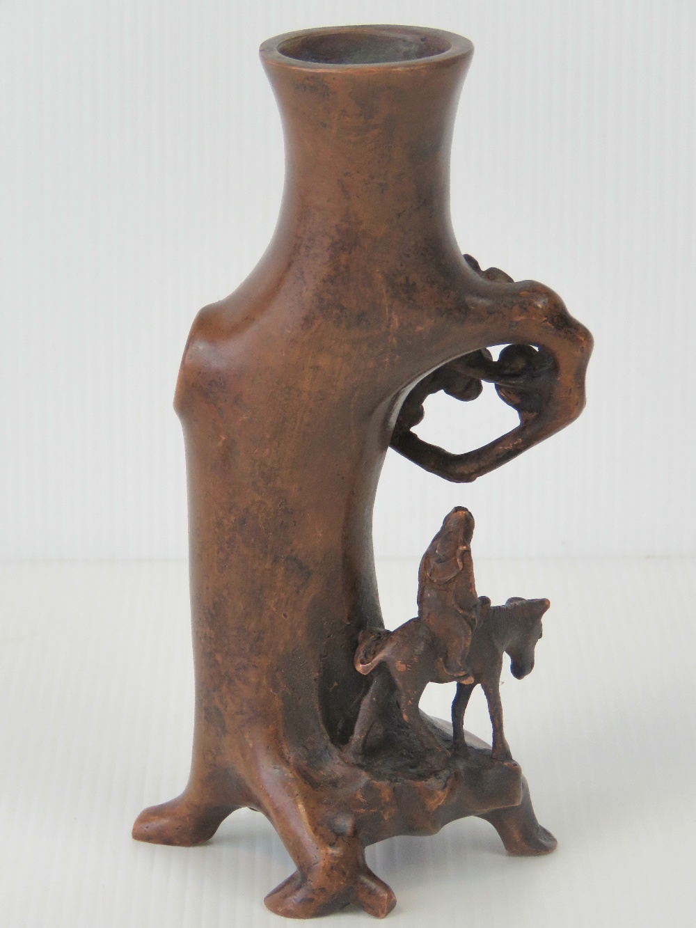 An unusual 20th century Chinese bronze b - Image 3 of 4