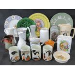 A quantity of assorted ceramicware inclu