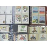 First day covers; approx 275 postcards w