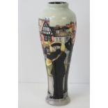 A large Moorcroft vase - Salvation Army Band by Kerry Goodwin, limited edition No 64 of 75, signed,