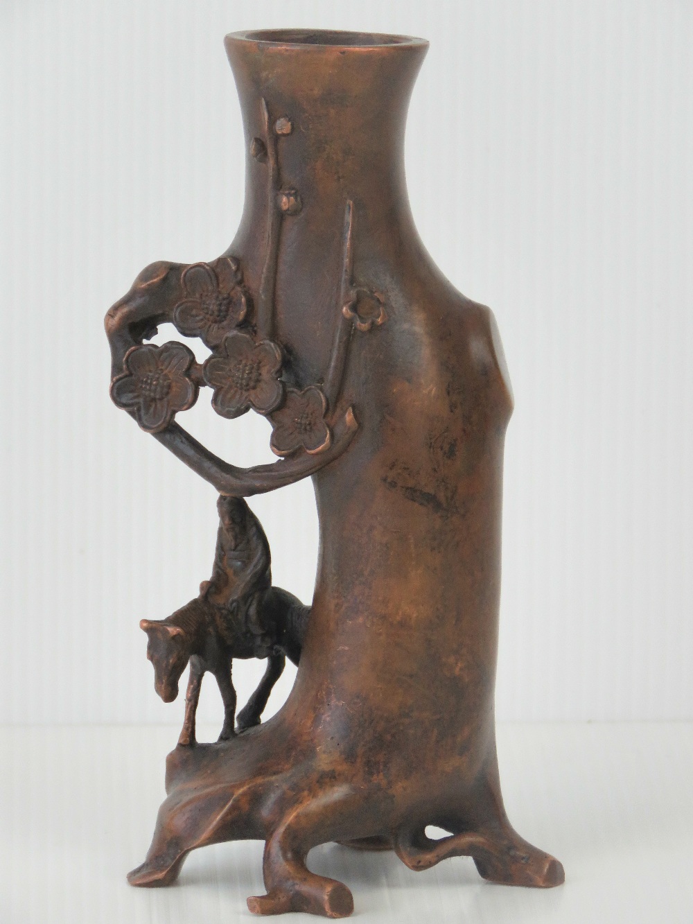 An unusual 20th century Chinese bronze b