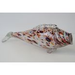A vintage c1950s Murano glass fish, 43cm