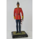 A handmade model 'Officer of the Middlesex Regiment c1910' as made in 1969 by I H Arthur,