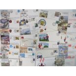 A selection of army-themed first day covers. Approx 40 items.