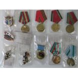A quantity of assorted Russian medals an