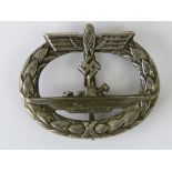 A WWII German U-Boat badge.