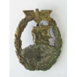 A WWII German High Seas Fleet badge, cor