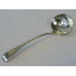 A Georgian HM silver sugar sifter spoon, hallmarked London 1800 - John Reily, 16cm in length, 1.