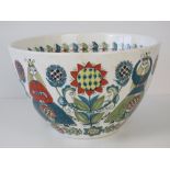 A Norwegian folk art Saga bowl by Figgjo