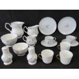 A quantity of ceramics including; Norita