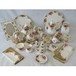 A large quantity of Royal Albert teaware