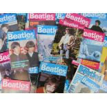 Beatles; a quantity of c1980s The Beatles book monthly publications, approx 56 issues.