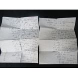 A handwritten letter to Kate Kray from Reggie Kray dated 28th September 1988,