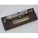 Sir Bernard Spilsbury. Famous British Pathologist. Glass syringe used by Bernard Spilsbury C1965