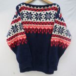 Ronnie Krays knitted woollen jumper;