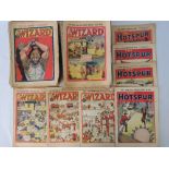 Approximately 100 pre-WWII issues of "The Wizard" comic,
