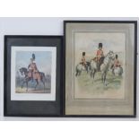 Print; Second Dragoons Royal Scots Greys