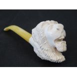 A contemporary Meerschaum style pipe in