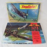 Vintage boardgames; 'Dogfight' by Vic-Toy and 'Battle of Britain' by TSR.