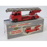 A Dinky Supertoys Turntable Fire Escape, number 956, with original box.