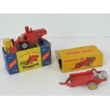 A Moko Lesney Massey Ferguson Combine Harvester No5 in mint condition, with box a/f.