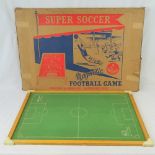 A vintage 'Super Soccer' magnetic football game c1968, with box, made by Toogood & Jones ltd.