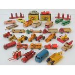 Various Lesney Matchbox series diecast models, including two with original boxes,