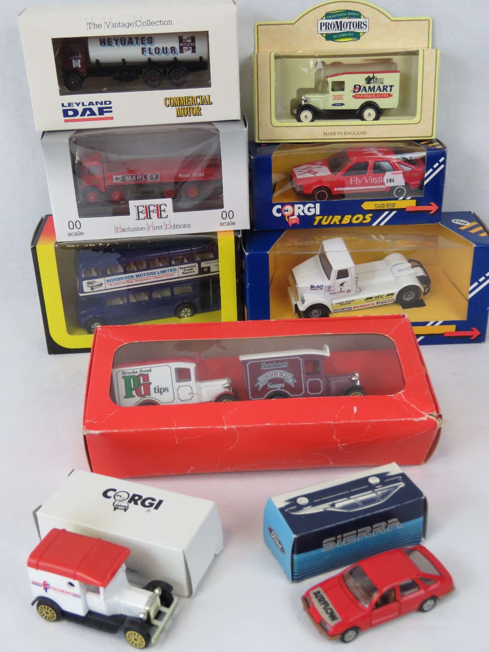 A quantity of contemporary boxed 'collectors vehicles' including a Haygates flower lorry and a