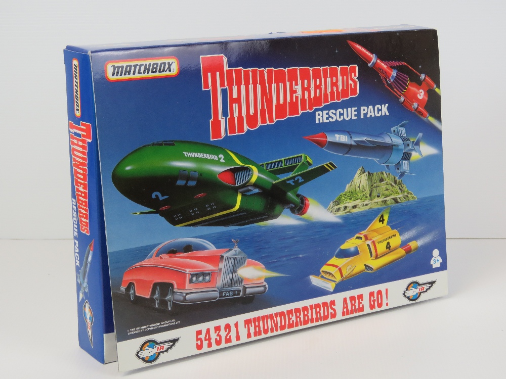 A Matchbox Thunderbirds Rescue Pack with