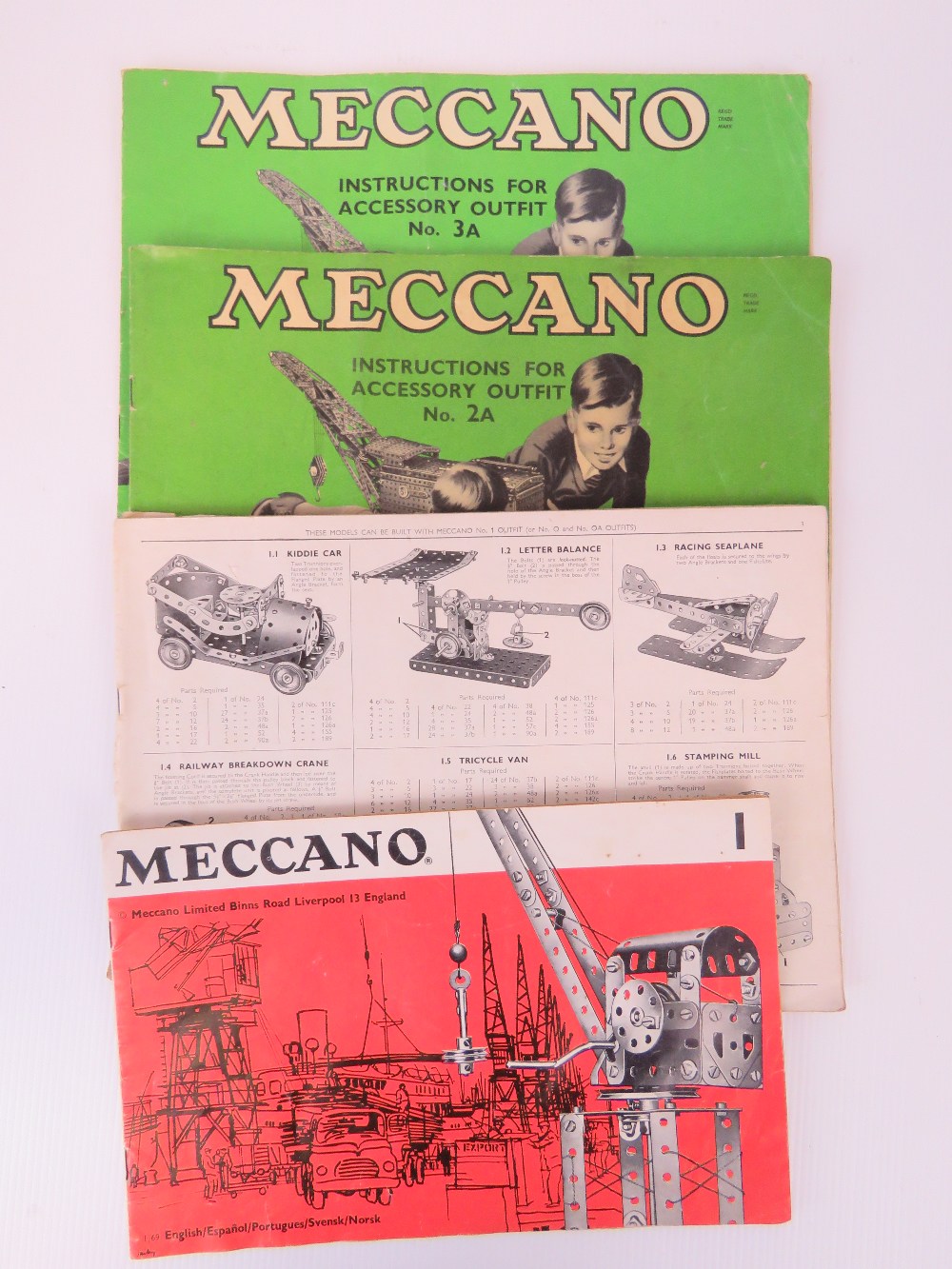 A quantity of assorted Meccano including - Image 2 of 2