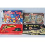 Vintage boardgames; 'Blast-Off' and 'Cam