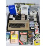 A Commodore 64 games console and a Commo