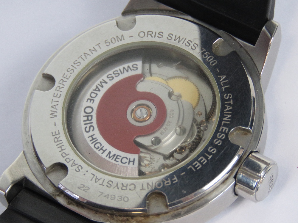 An Oris BC3 Day/Date 7500 automatic stai - Image 2 of 4