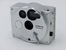 A RARE OLYMPUS "O" PRODUCT 35 MM CAMERA LTD EDITION 15982/20000- AS NEW AND UNUSED IN ORIGINAL BOX